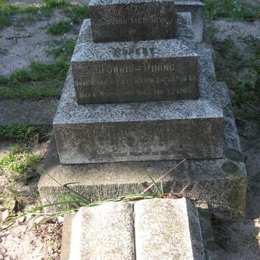 VINING Robert, MORRIS 1842-1905 &amp; Susanna -1916