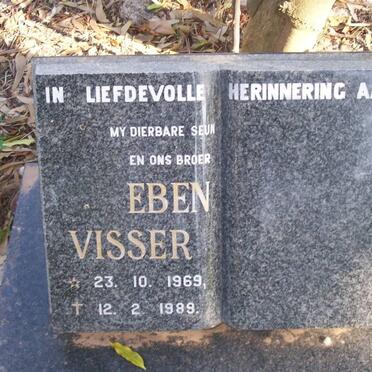 VISSER Eben 1969-1989
