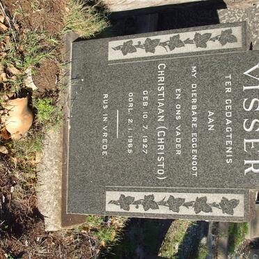 VISSER Christiaan 1927-1965