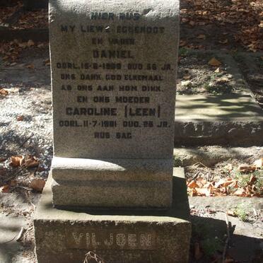VILJOEN Daniel -1959 &amp; Caroline -1981 
