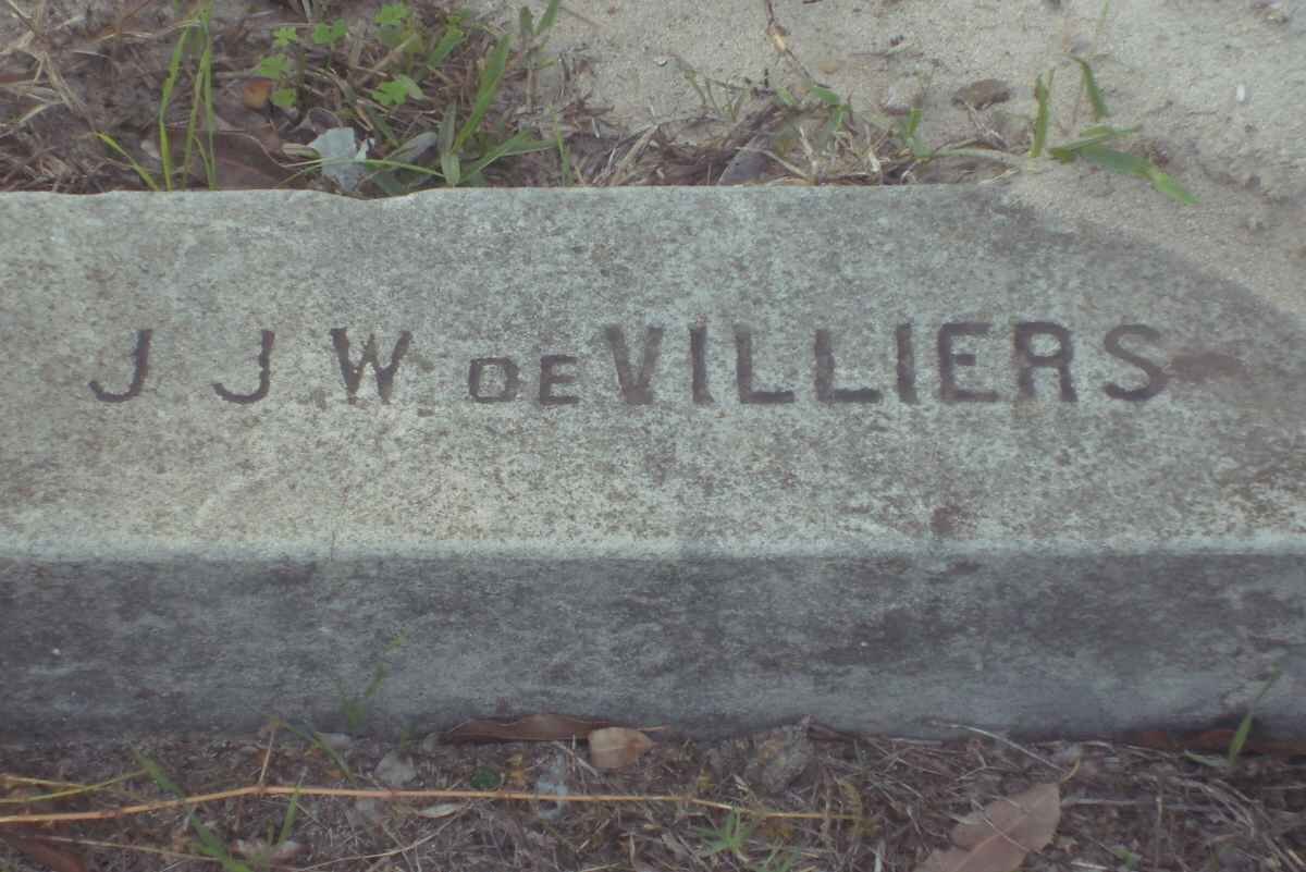 VILLIERS J.J.W., de