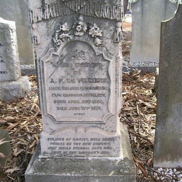 VILLIERS A.P., de 1860-1901