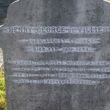 VILLIERS, de vanne :: DE VILLIERS surnames