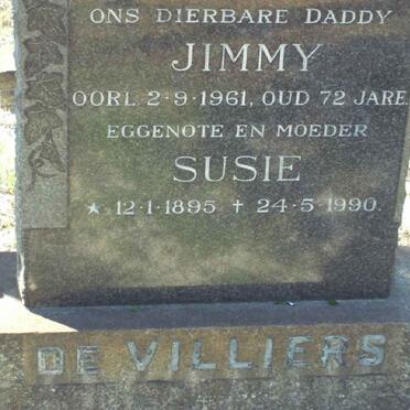 VILLIERS Jimmy, de -1961 &amp; Susie 1895-1990