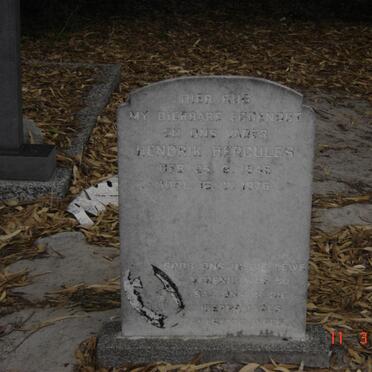 WATT Hendrik Hercules,van der 1945-1976