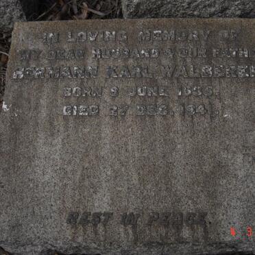 WALBERER Hermann Karl 1885-1941