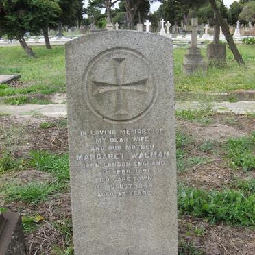 WALMAN Margaret 1891-1944