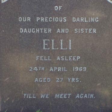 WALLENDORF Elli, von  -1969