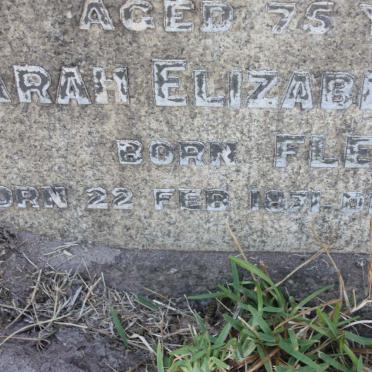 WATKINS Arnold Hirst -1926 &amp; Sarah Elizabeth FLETCHER 1871-1931