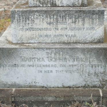 WEGE Pieter Gerhard Myburgh -1922 &amp; Martha Sophia -1926