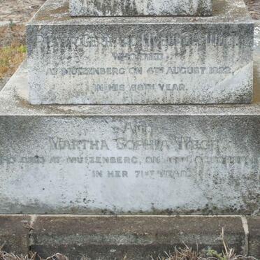 WEGE Pieter Gerhard Myburgh -1922 &amp; Martha Sophia -1926