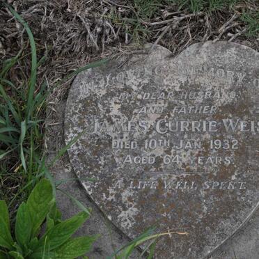 WEISS James Curry -1932