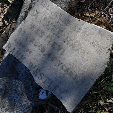 WESTLEY Frank :: HART Anne nee WESTLEY -1931