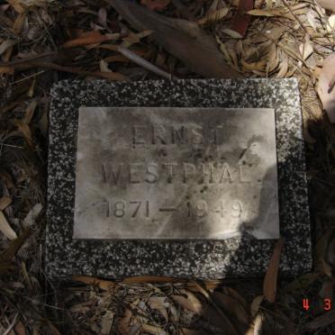 WESTPHAL Ernst 1871-1949