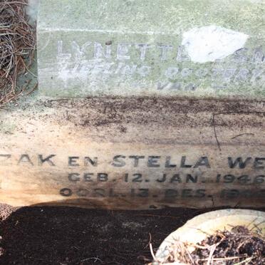 WESSELS Lynette Esme 1946-1949