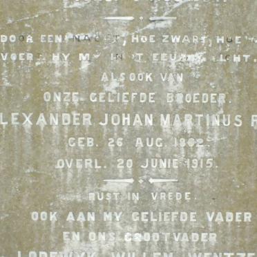 ROSS Alexander Johan Martinus 1862-1915