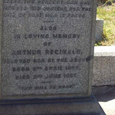 WEBSTER Arthur Reginald ?-?