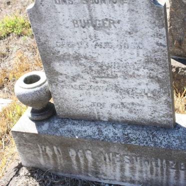 WESTHUIZEN Burger, van der 1956-1957