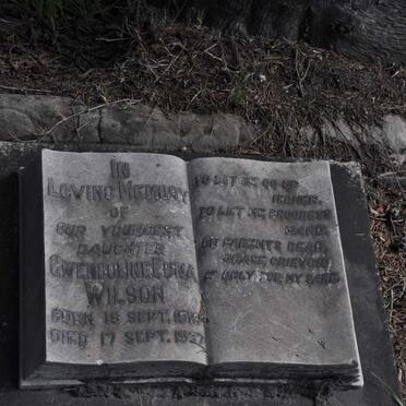 WILSON Gwendoline Edna 1919-1937