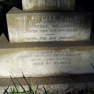 WILLIAMS John Bennett -?? &amp; Florence ? -1944