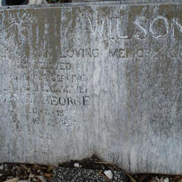 WILSON Godfrey George 1924-1981