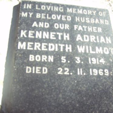 WILMOT Kenneth Adrian Meredith 1914-1969