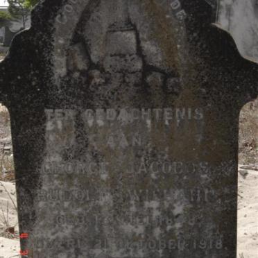 WIEHANN George Jacobus Rudolf 1848-1918