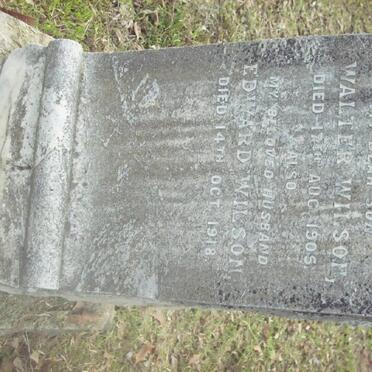 WILSON Walter -1905 :: WILSON Edward -1918