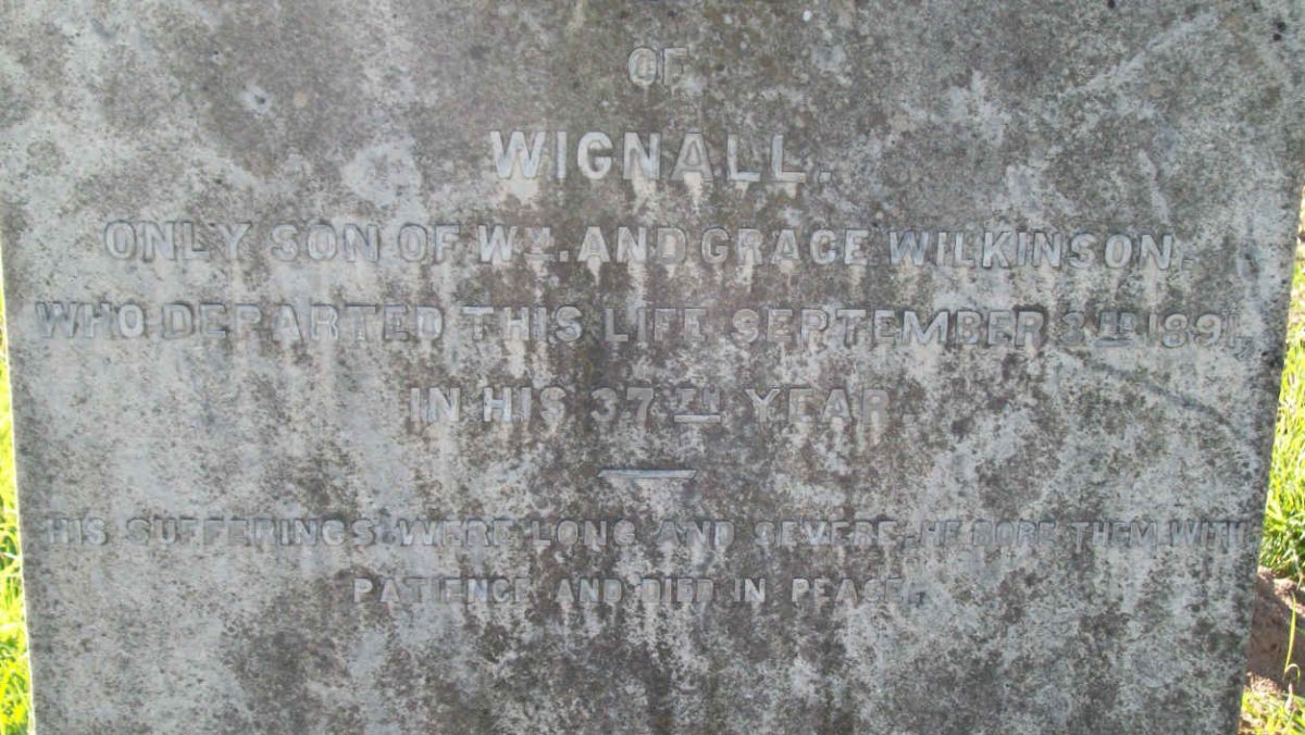 WILKINSON Wignall -1891