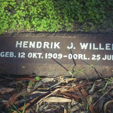 WILLEMSE Hendrik J. 1909-1942