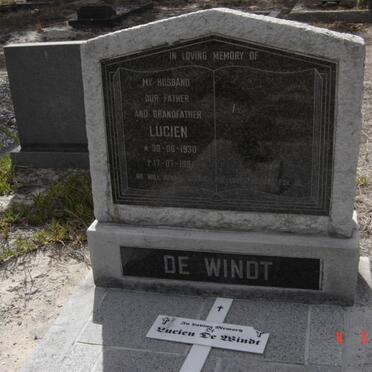 WINDT Lucien, de 1930-199?