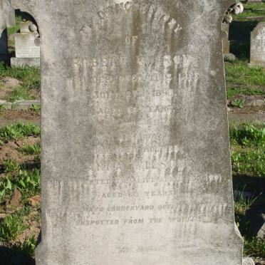 WILSON Robert  -1895 &amp; Anna -1901 