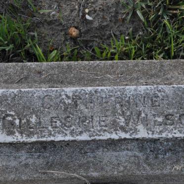 WILSON Catherine Gillespie
