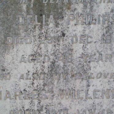 PHILIPS Delia  -1894 :: WILLENBURG Charles  1898-1911