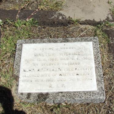 WILKINS Enock -1924 &amp; Eliza Jane LAVERY -1945