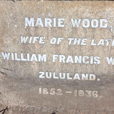 WOOD Marie 1852-1936