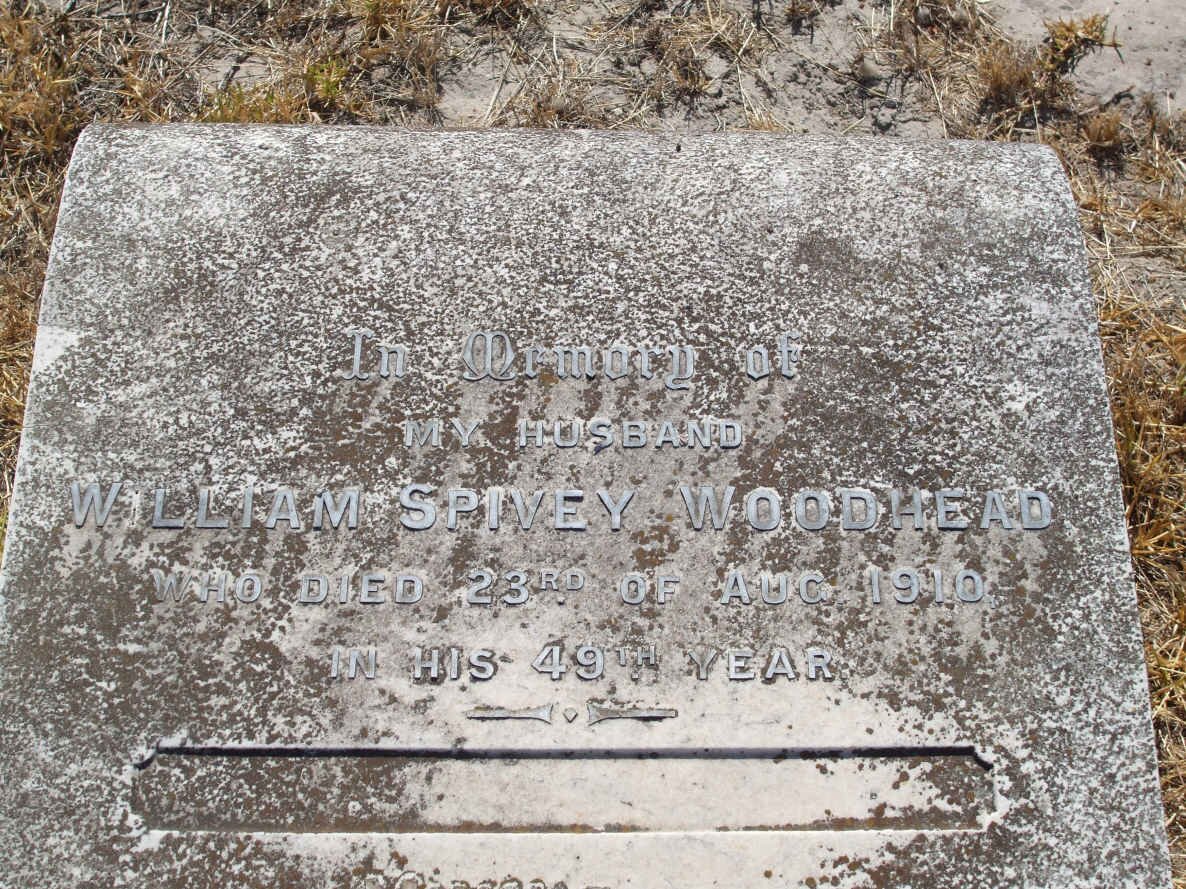 WOODHEAD William Spivey -1910