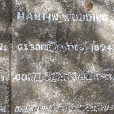 WOODING Martin 1894-1933