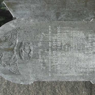 WUCHERPFENNIG Eduard Georg Heinrich 1868-1932 Katharine Marie BÜHR 1869-1948