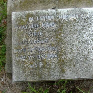 WHITE Josephine Mary nee VINCENT 1894-1966