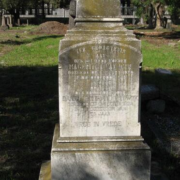 WYK Daniel Wynhand, van -1924 &amp; Mageritha -1923