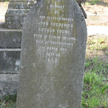 YOUNG John Frederick Arthur -1908