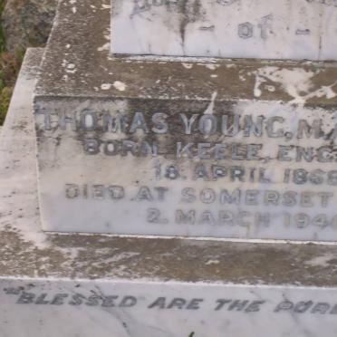 YOUNG Thomas 1868-1940