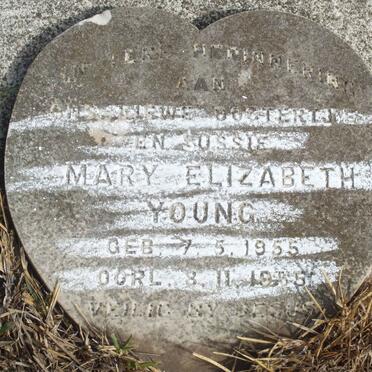 YOUNG Mary Elizabeth 1955-1955
