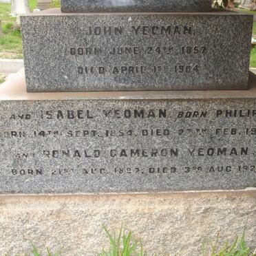 YEOMAN :: PHILIP :: BARKER