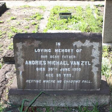 ZYL Andries Michael, van -1950