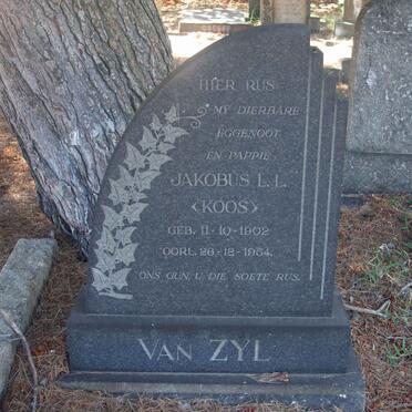 ZYL Jakobus L.L., van 1902-1954