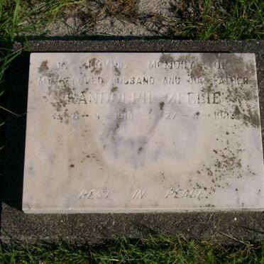 ZEELIE Randolph 1918-1983