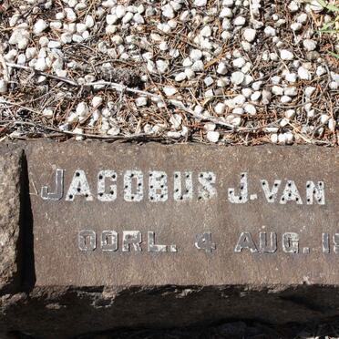 ZYL Jacobus J., van -1921