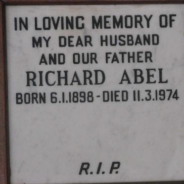ABEL Richard 1898-1974